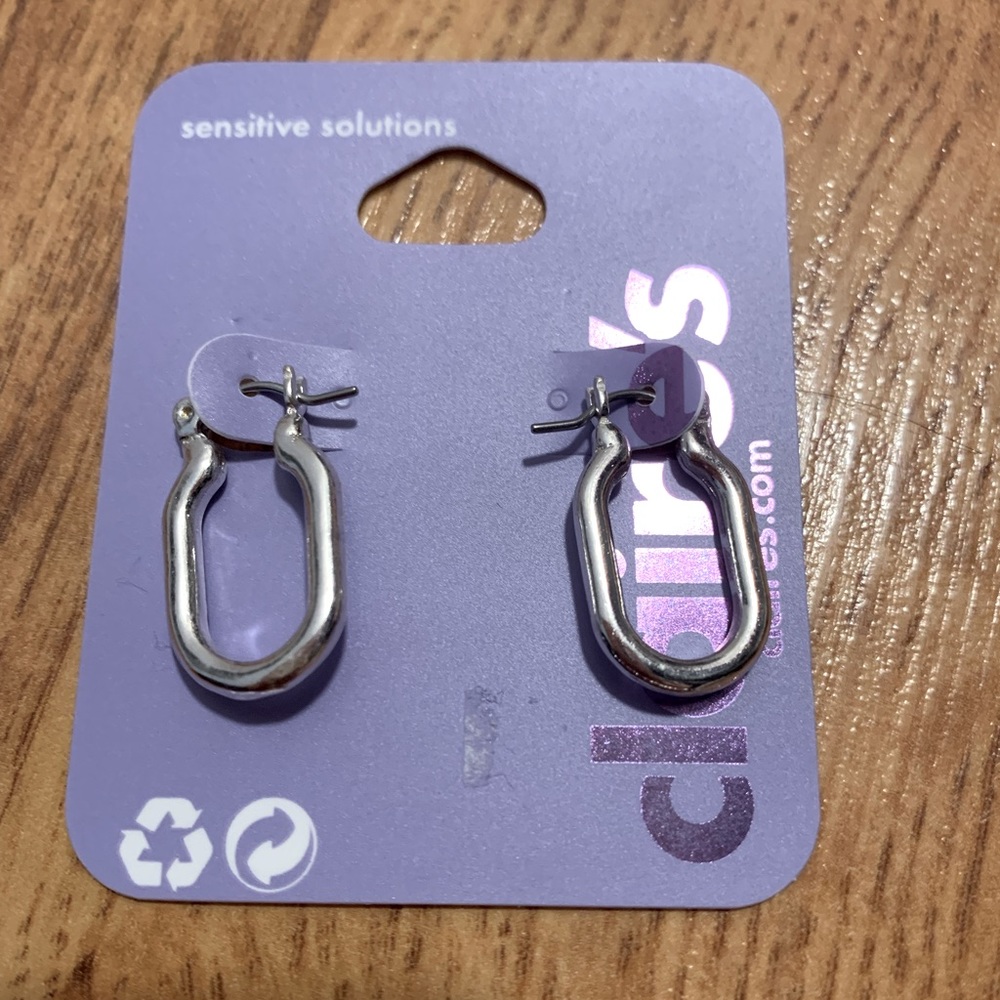 Claire’s Silver Earrings
